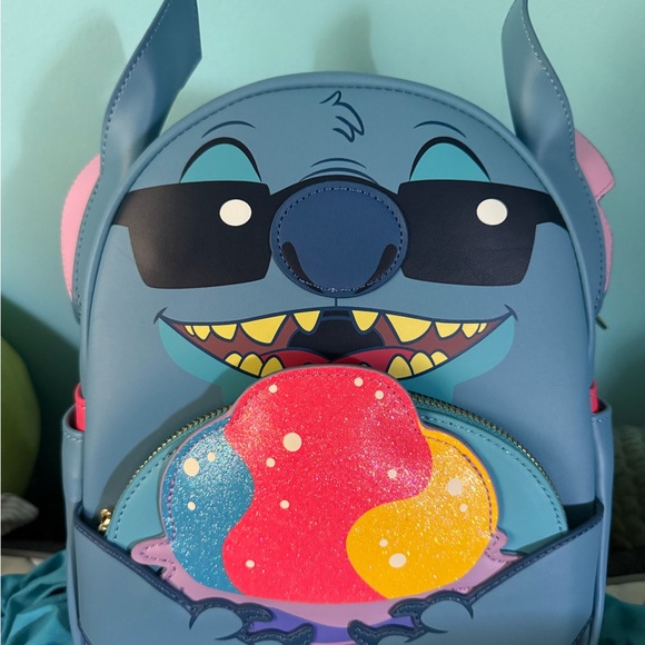 Stitch loungefly aulani snow cone - Picture 1 of 6
